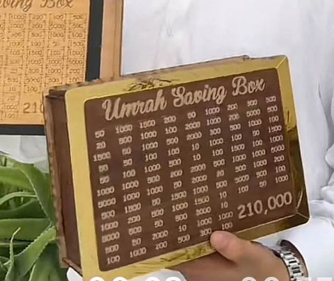 Umrah Savings Box